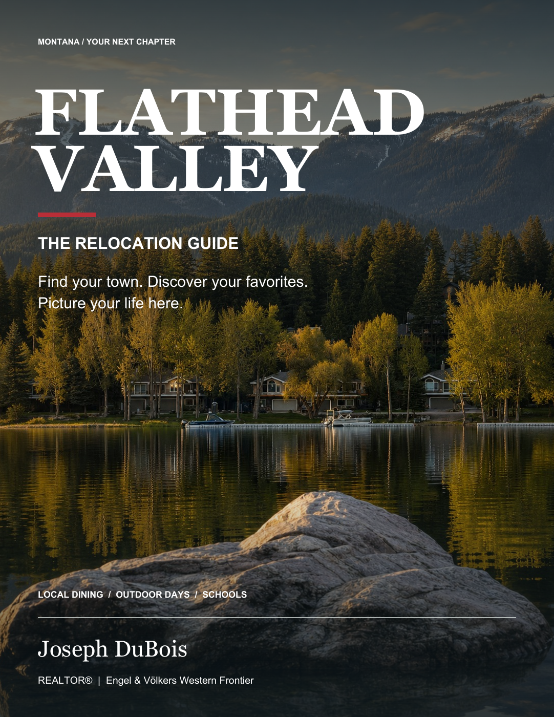 Flathead Valley relocation guide cover